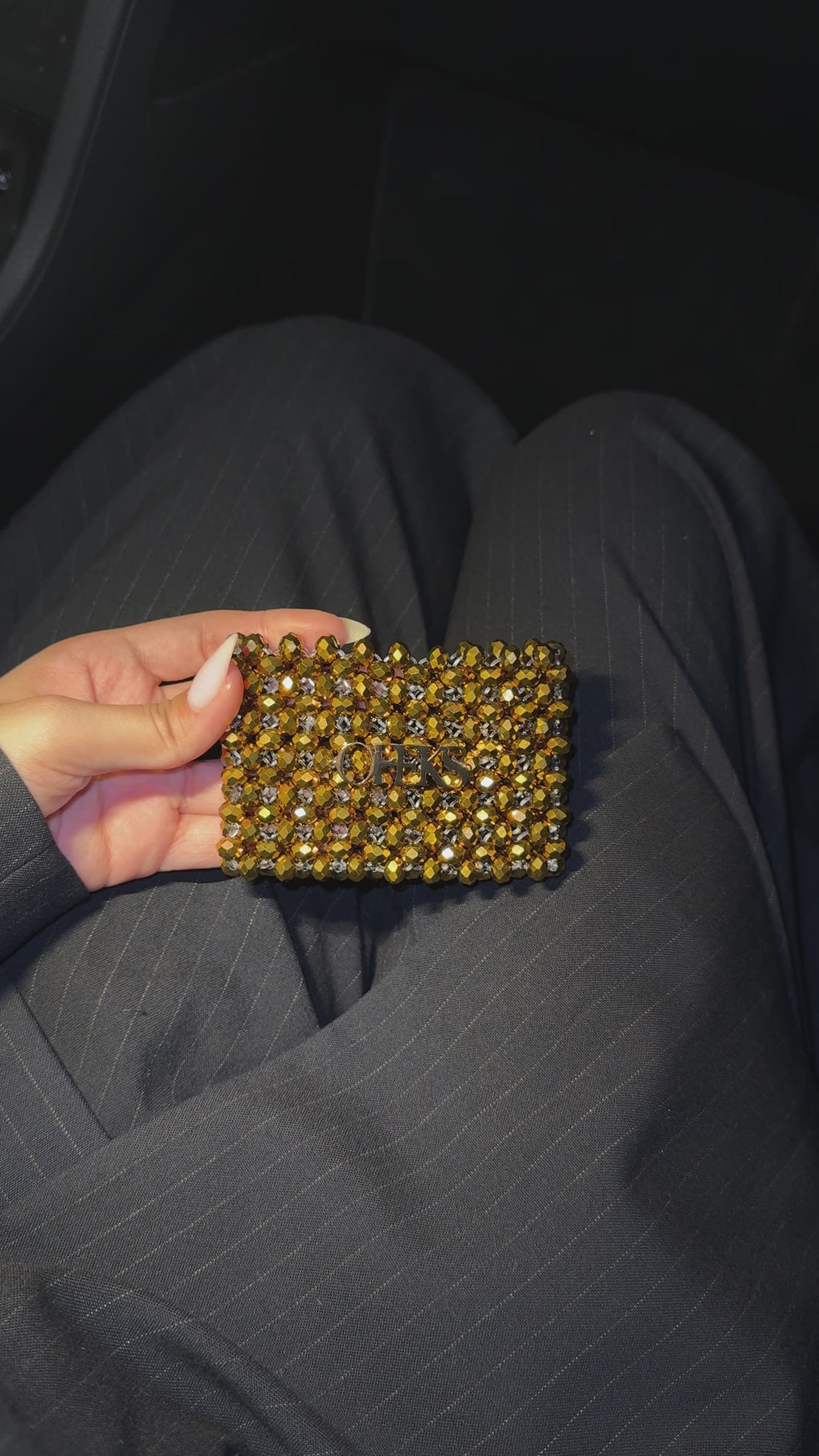 GOLD CARD HOLDER